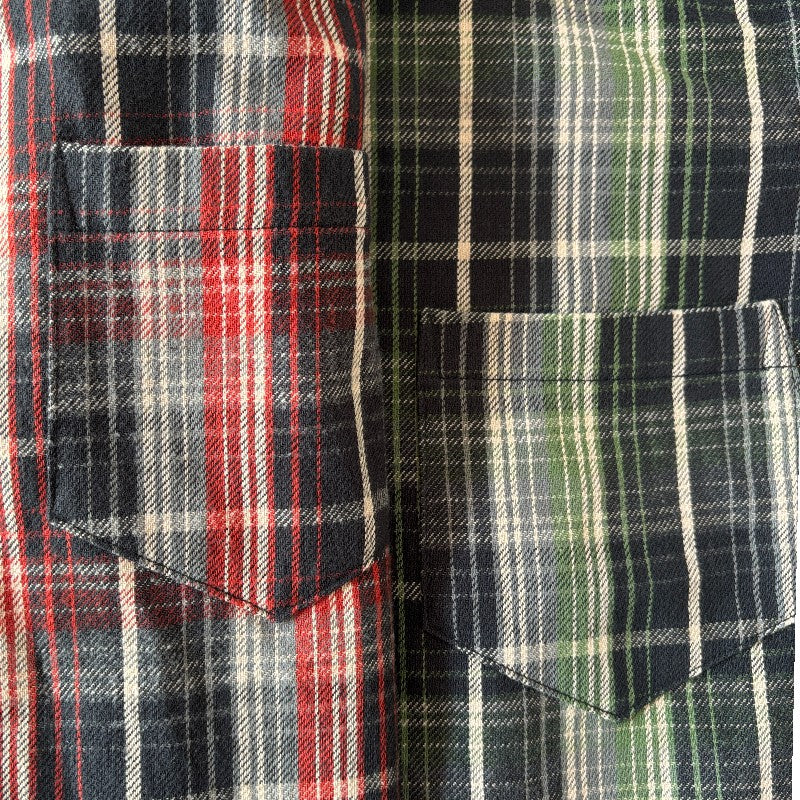 ウエアハウス Lot 3063 1930'S WPA ONE POCKET PULLOVER SHIRTS  ネル（チェック）