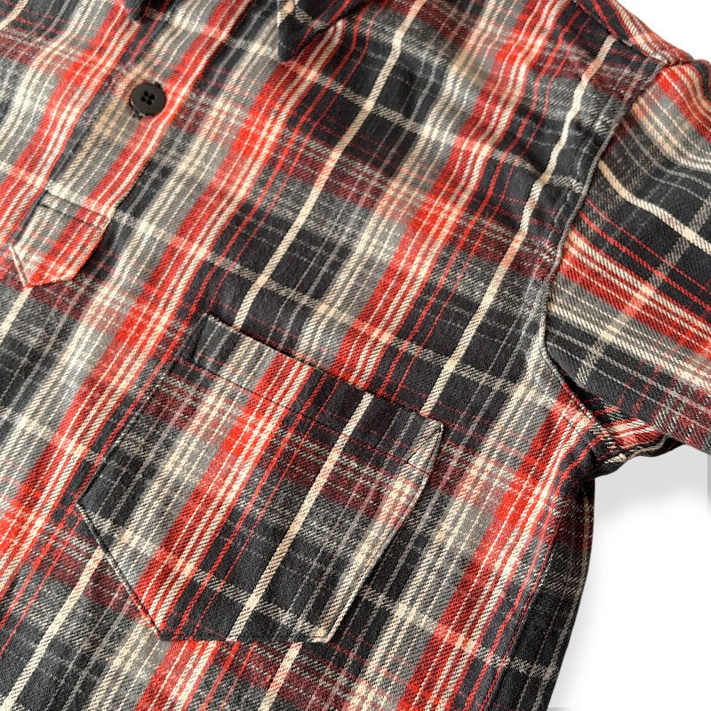 ウエアハウス Lot 3063 1930'S WPA ONE POCKET PULLOVER SHIRTS  ネル（チェック）