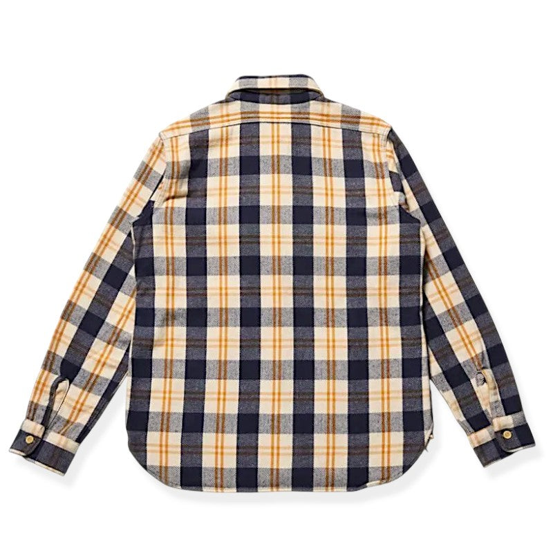 ウエアハウス Lot 3104 ネルシャツ フランネルシャツ ワンウォッュシュ B柄