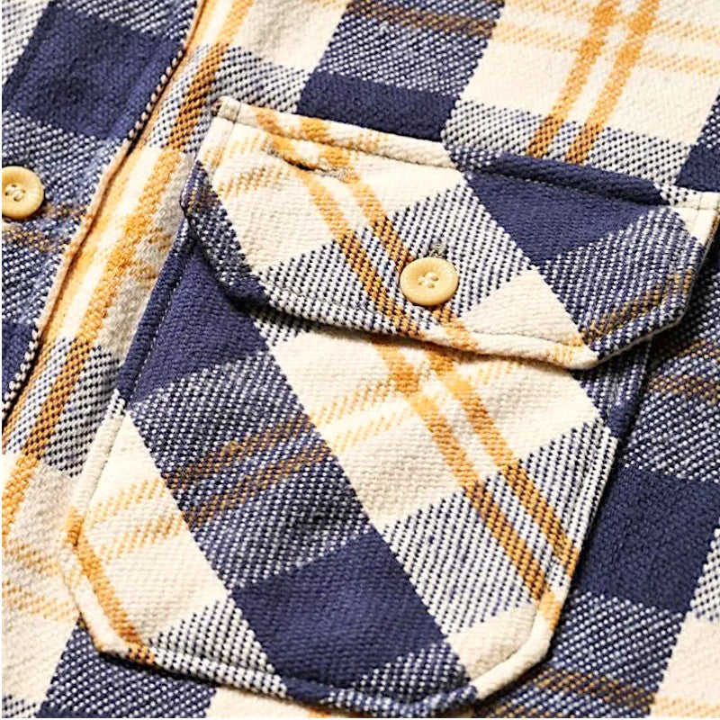 ウエアハウス Lot 3104 ネルシャツ フランネルシャツ ワンウォッュシュ B柄