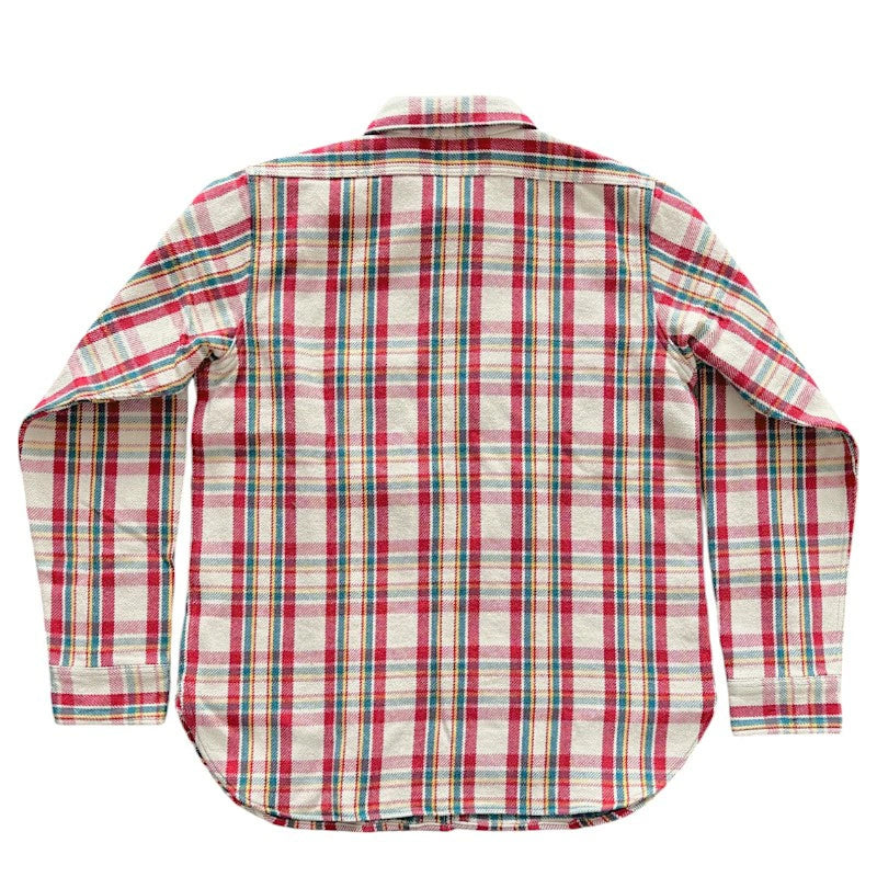 【WAREHOUSE】ウエアハウス Lot 3104  B柄 ONE WASH ネルシャツ フランネルシャツ