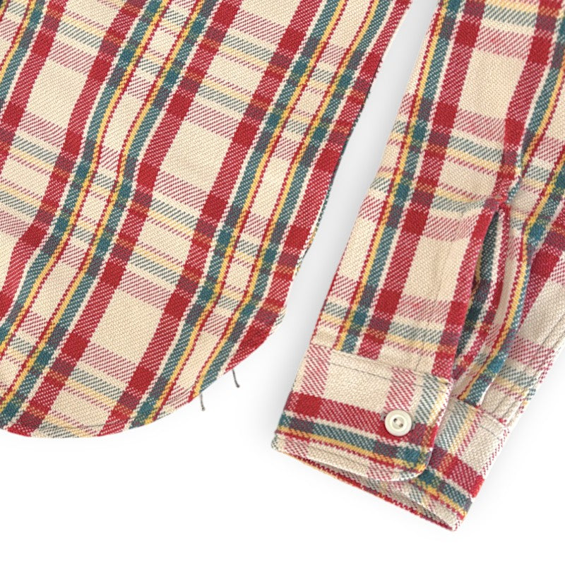 【WAREHOUSE】ウエアハウス Lot 3104  B柄 ONE WASH ネルシャツ フランネルシャツ