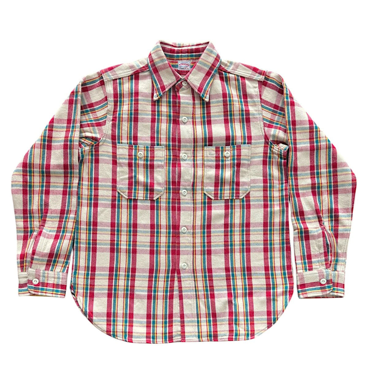 WAREHOUSE 3104B-23 Lot.3104 B柄 WAREHOUSE】ウエアハウス Lot 3104 B柄 ONE WASH ネルシャツ