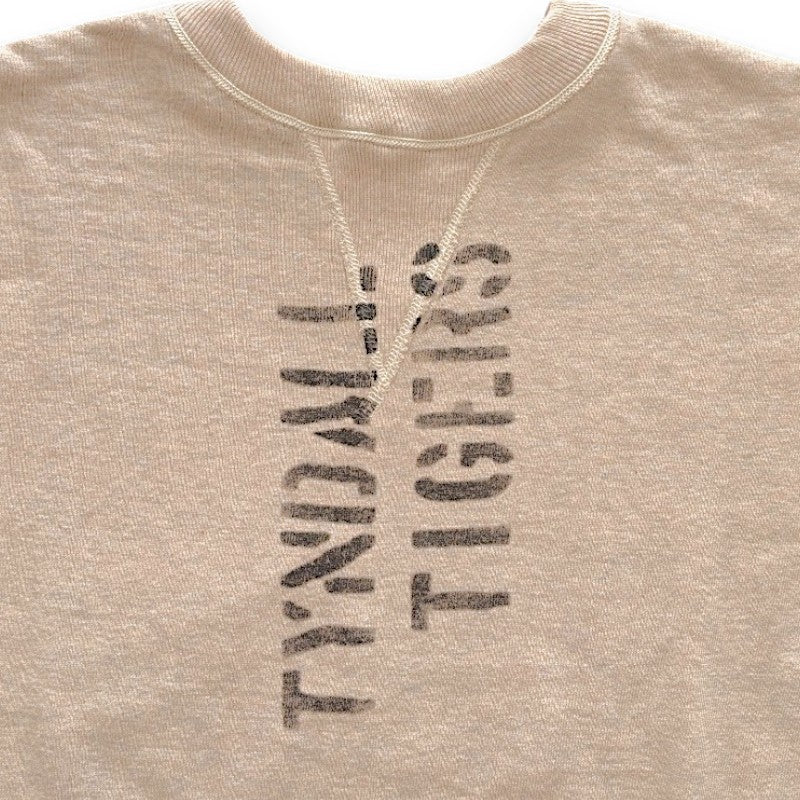 ウエアハウス Lot 401 TYNDALL 両V セットイン スウェット ステンシル