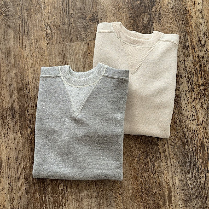 WAREHOUSE Lot 404 フリーダムスリーブスウェット 無地 両Vガゼット 裏