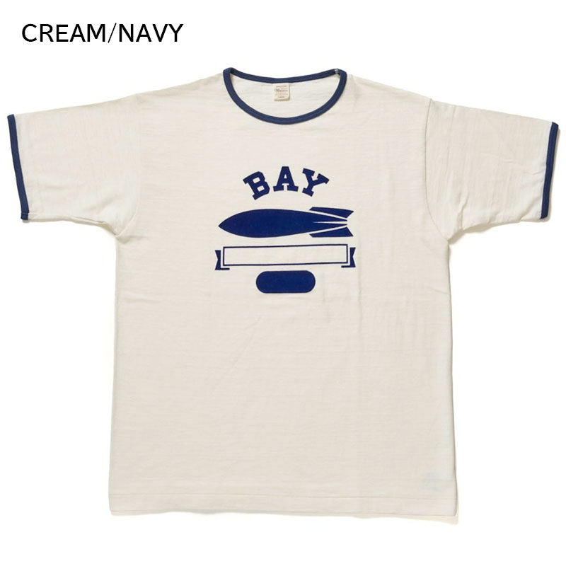 WAREHOUSE ウエアハウス Lot 4059 半袖リンガーT BAY 半袖 コットン Tシャツ