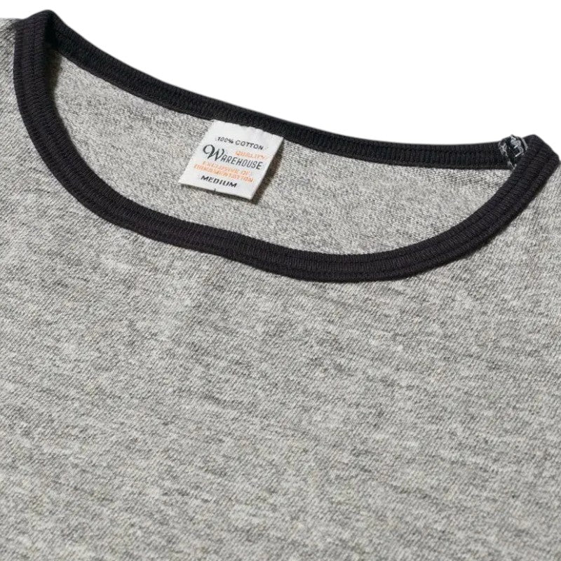 WAREHOUSE ウエアハウス Lot 4059 半袖リンガーT 無地 半袖 コットン Tシャツ