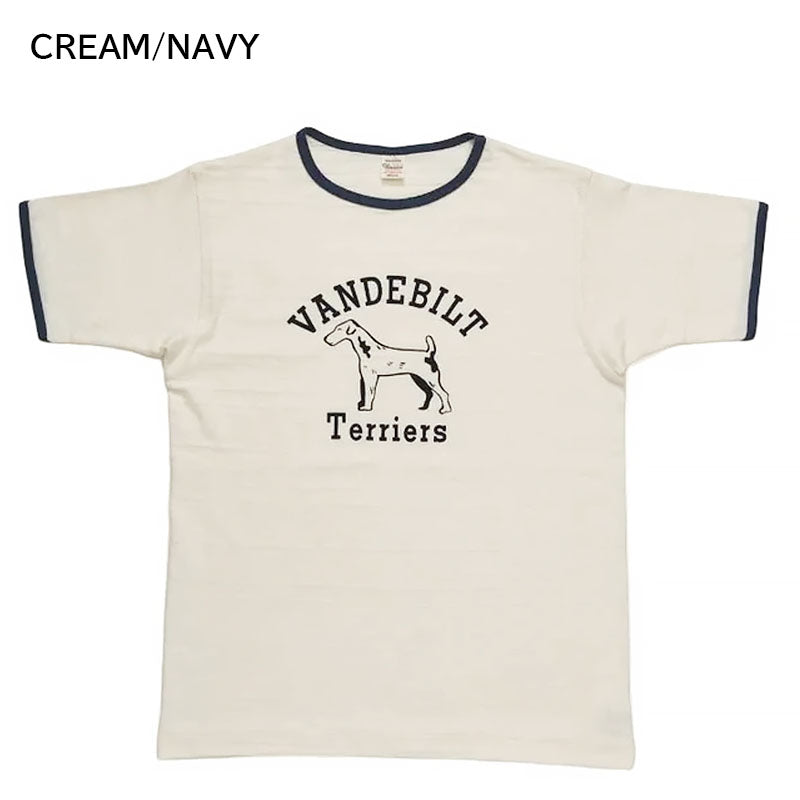 WAREHOUSE ウエアハウス Lot 4059 半袖リンガーT VANDEBILT 半袖 コットン Tシャツ