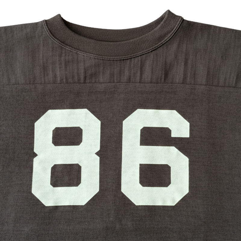 WAREHOUSE ウエアハウス Lot 4063  NO.86 フットボール Tシャツ 七分袖