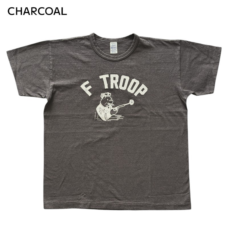 WAREHOUSE ウエアハウス 2ND HAND Lot 4064 F TROOP 半袖 プリント Tシャツ