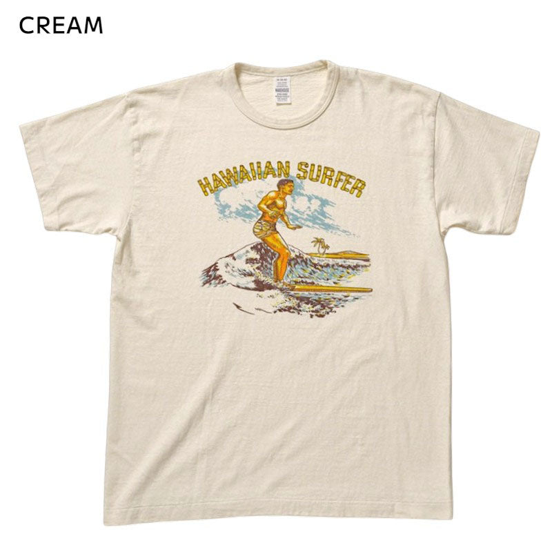 WAREHOUSE ウエアハウス 2ND HAND Lot 4064 HAWAIIAN SURFER ハワイアンサーファー 半袖 Tシャツ