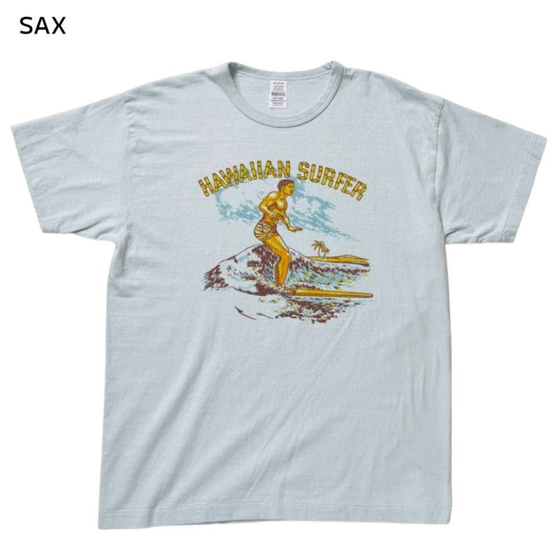 WAREHOUSE ウエアハウス 2ND HAND Lot 4064 HAWAIIAN SURFER ハワイアンサーファー 半袖 Tシャツ