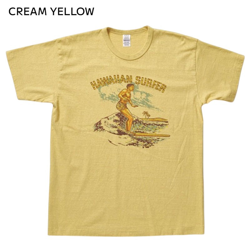 WAREHOUSE ウエアハウス 2ND HAND Lot 4064 HAWAIIAN SURFER ハワイアンサーファー 半袖 Tシャツ