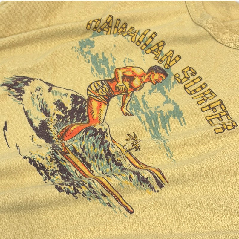 WAREHOUSE ウエアハウス 2ND HAND Lot 4064 HAWAIIAN SURFER ハワイアンサーファー 半袖 Tシャツ