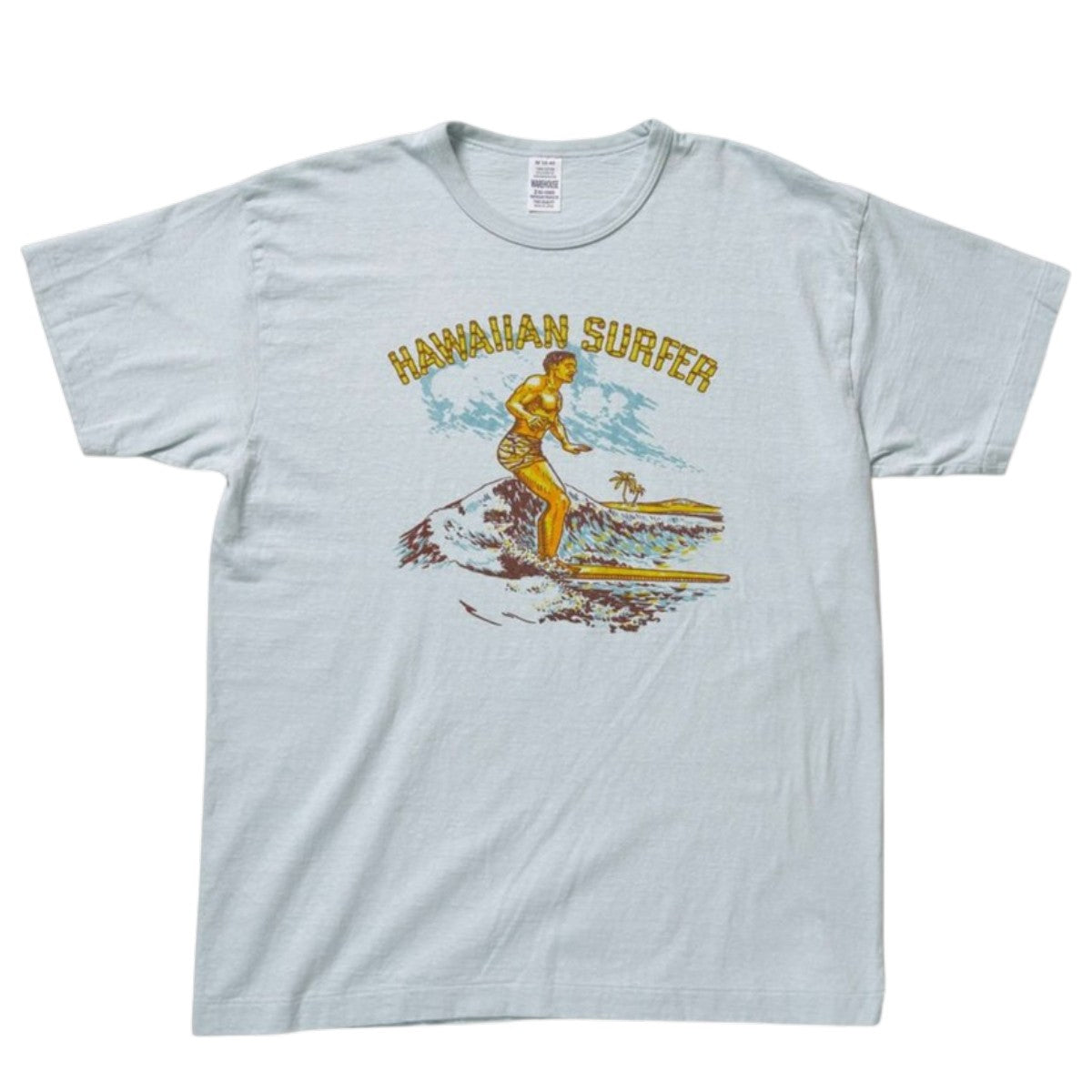 WAREHOUSE ウエアハウス 2ND HAND Lot 4064 HAWAIIAN SURFER ハワイアンサーファー 半袖 Tシャツ