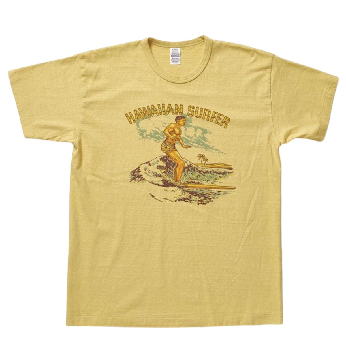 WAREHOUSE ウエアハウス 2ND HAND Lot 4064 HAWAIIAN SURFER ハワイアンサーファー 半袖 Tシャツ