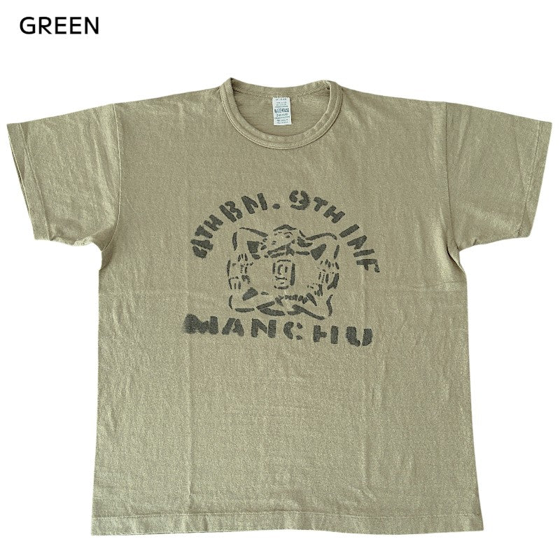 WAREHOUSE ウエアハウス 2ND HAND Lot 4064 KEEP UP THE  FIRE 半袖 プリント Tシャツ