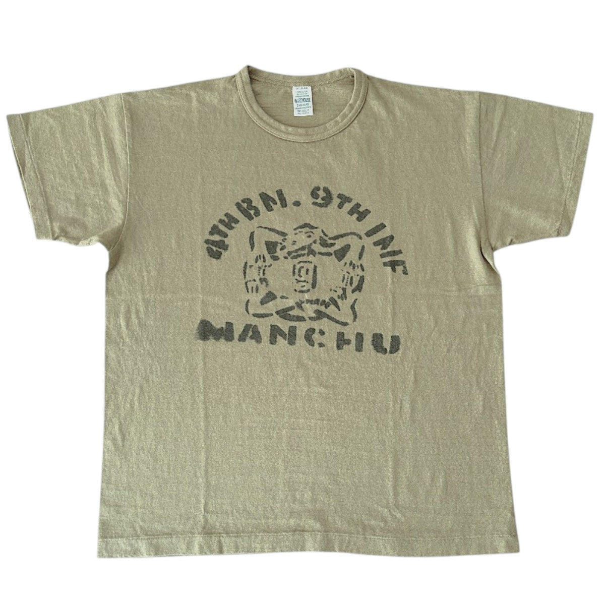 WAREHOUSE ウエアハウス 2ND HAND Lot 4064 KEEP UP THE  FIRE 半袖 プリント Tシャツ
