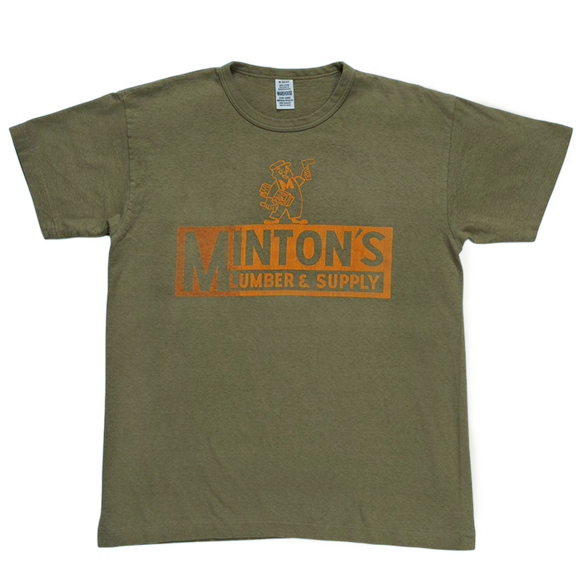 WAREHOUSE ウエアハウス 2ND HAND Lot 4064 MINTON'S ミントンズ 半袖 Tシャツ