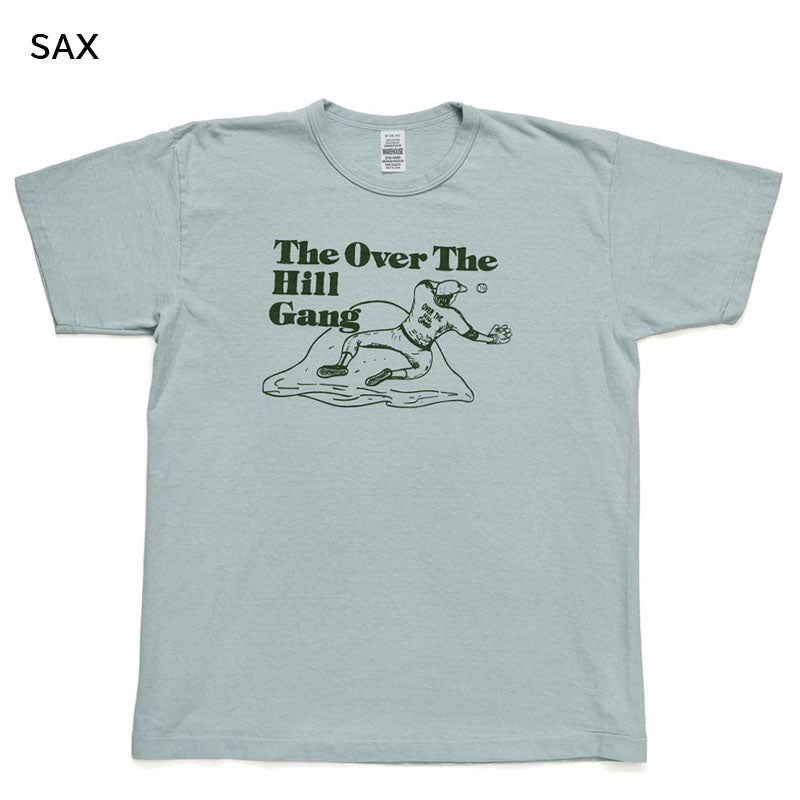 WAREHOUSE ウエアハウス 2ND HAND Lot 4064 THE OVER THE HILL GANG 半袖 プリント Tシャツ