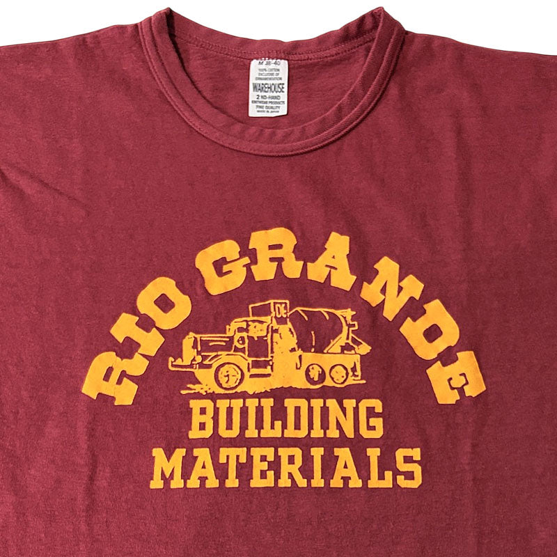 WAREHOUSE ウエアハウス 2ND HAND Lot 4064 RIO GRANDE 半袖 プリント Tシャツ