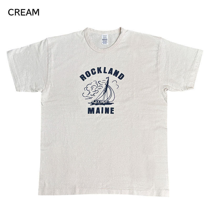 ウエアハウス 2ND HAND Lot 4064 ROCKLAND 半袖 プリント Tシャツ