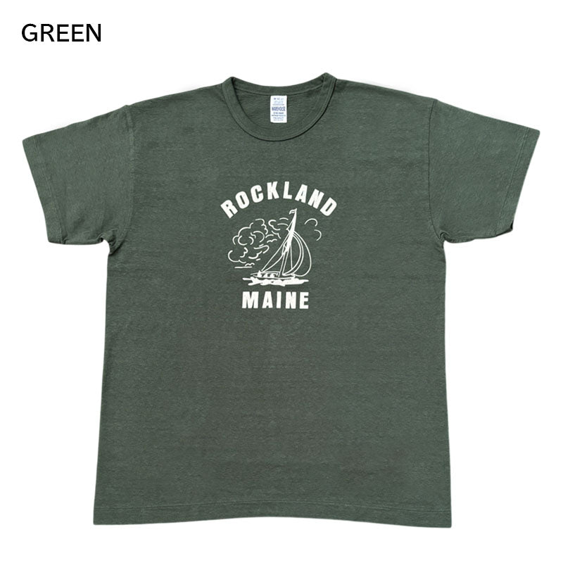 ウエアハウス 2ND HAND Lot 4064 ROCKLAND 半袖 プリント Tシャツ