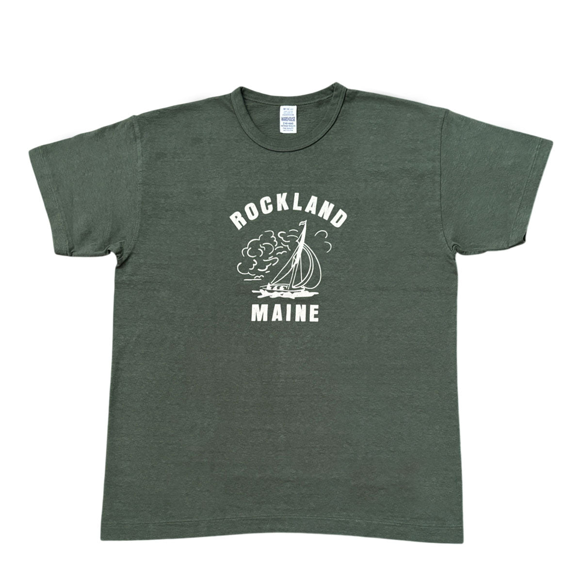 ウエアハウス 2ND HAND Lot 4064 ROCKLAND 半袖 プリント Tシャツ