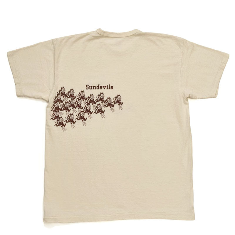 WAREHOUSE ウエアハウス 2ND HAND Lot 4064 SUNDEVILS 半袖 プリント Tシャツ