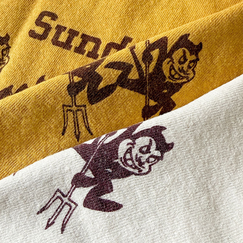 WAREHOUSE ウエアハウス 2ND HAND Lot 4064 SUNDEVILS 半袖 プリント Tシャツ