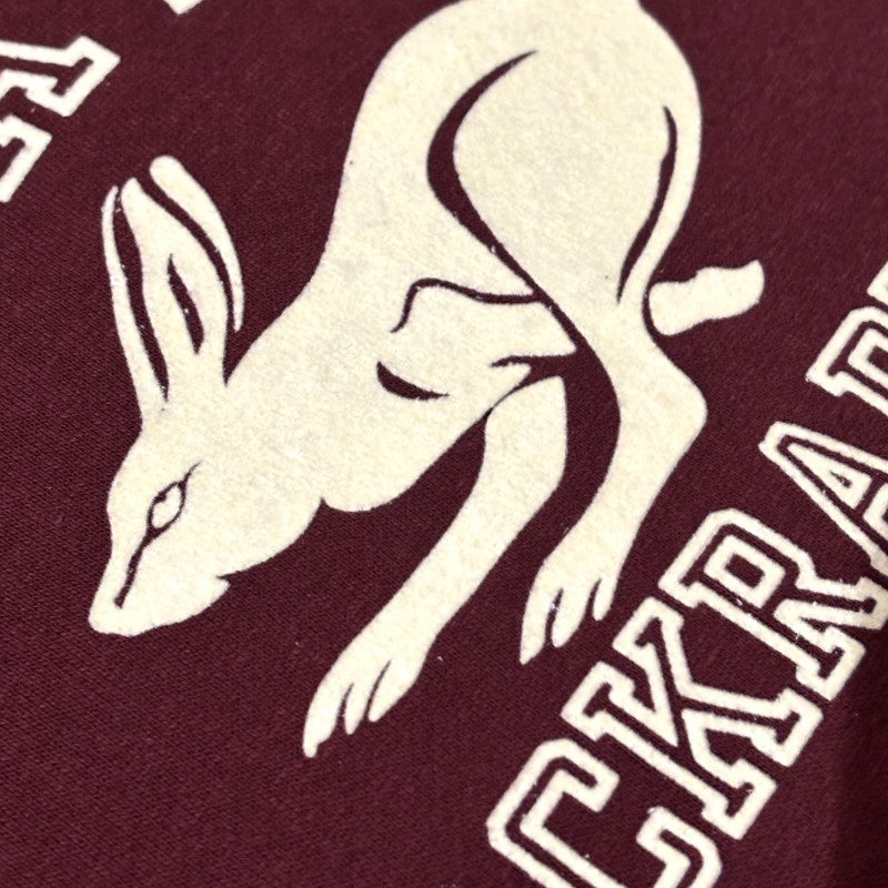 ウエアハウス Lot 409 MESA HIGH ラグランクルー スウェット フロッキープリント