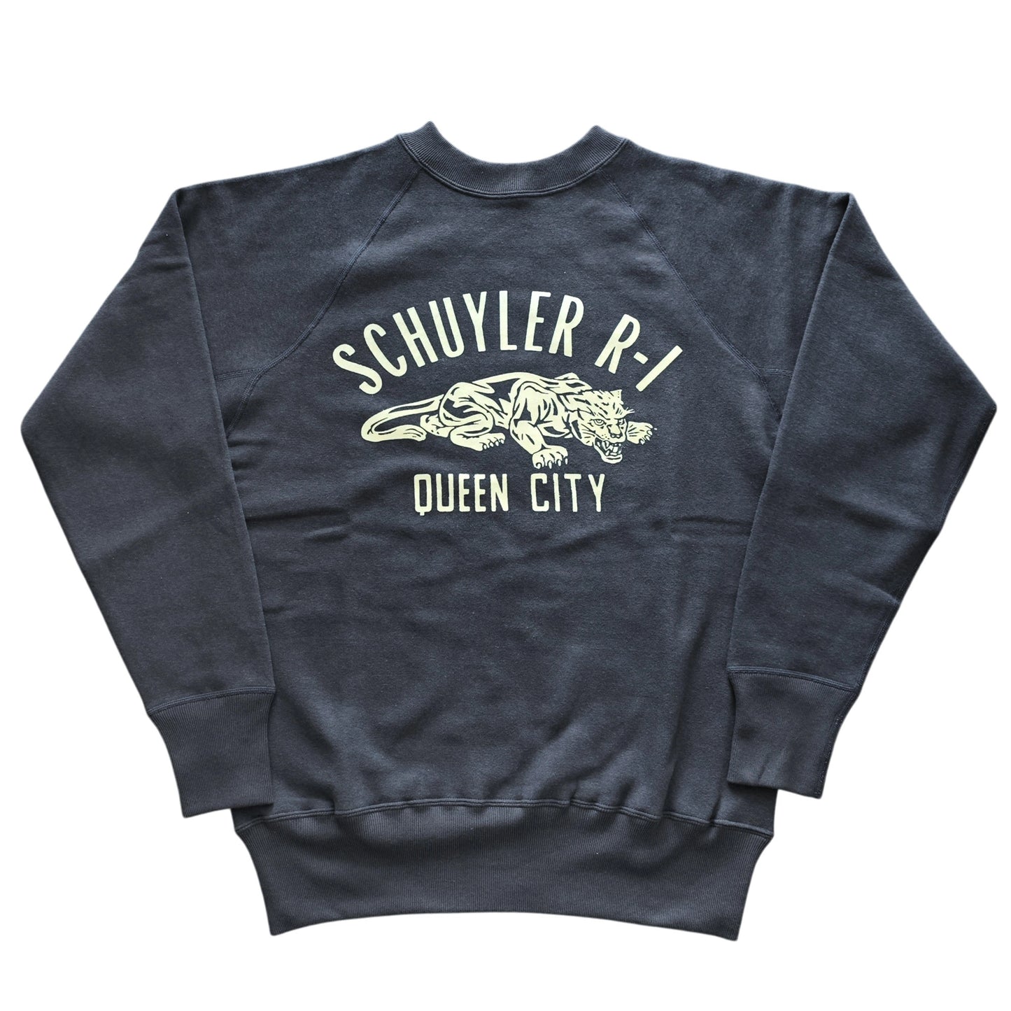 新品 ウエアハウス スウェット 42 カラーフロッキー スミクロ 409