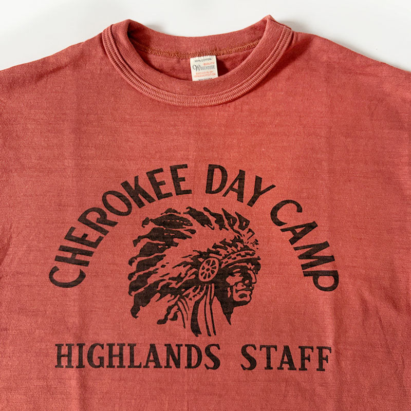 ウエアハウス Lot 4601 CHEROKEE DAY CAMP 半袖 プリントTシャツ