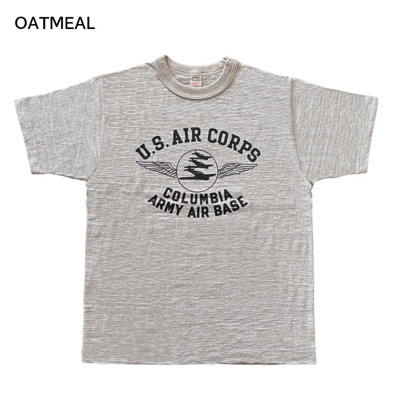 ウエアハウス Lot 4601 COLUMBIA ARMY AIR BASE 半袖 プリント Tシャツ