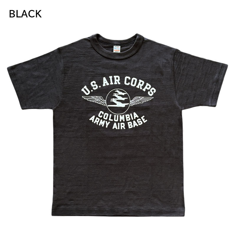 ウエアハウス Lot 4601 COLUMBIA ARMY AIR BASE 半袖 プリント Tシャツ