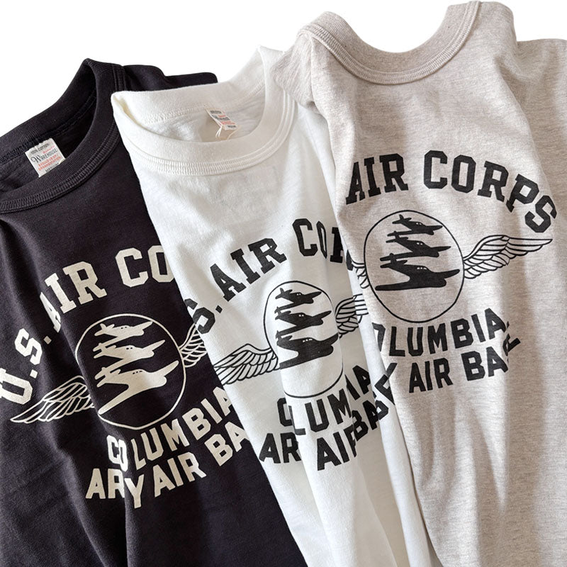 ウエアハウス Lot 4601 COLUMBIA ARMY AIR BASE 半袖 プリント Tシャツ