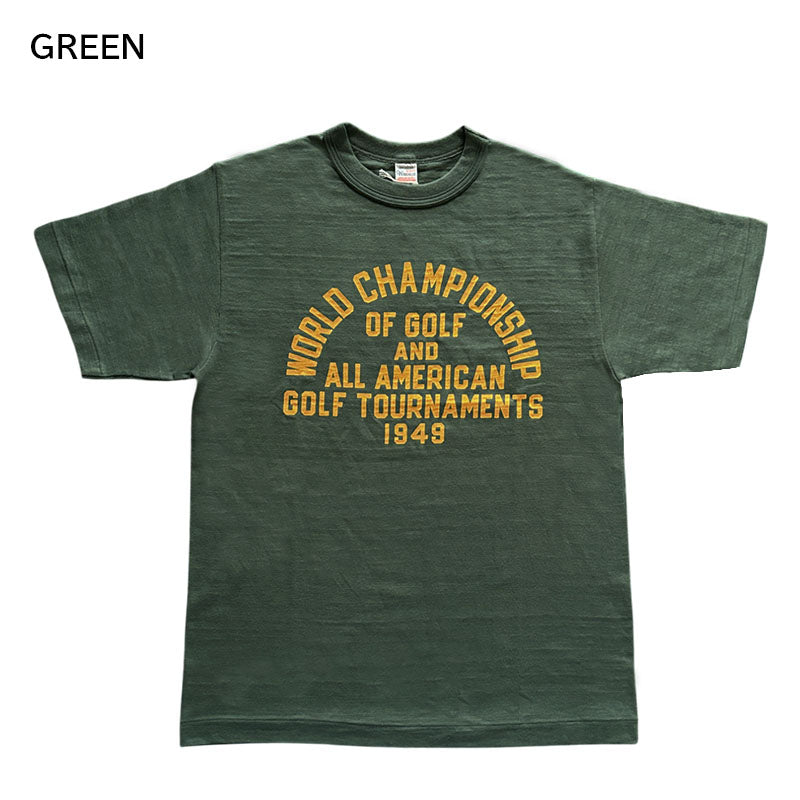 ウエアハウス Lot 4601 GOLF TOURNAMENTS 半袖 プリント Tシャツ