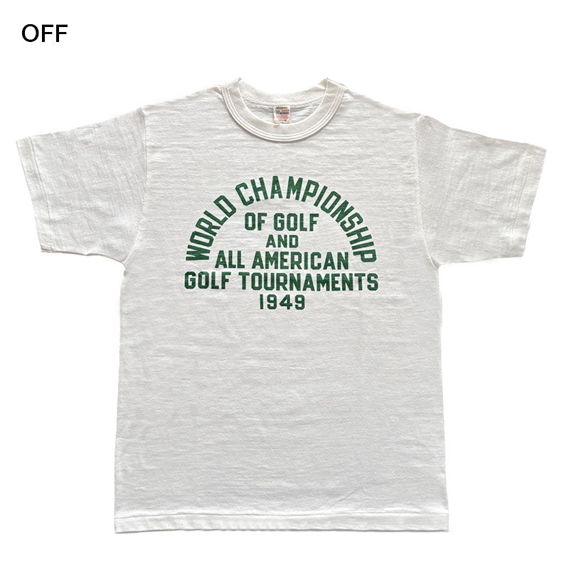 ウエアハウス Lot 4601 GOLF TOURNAMENTS 半袖 プリント Tシャツ