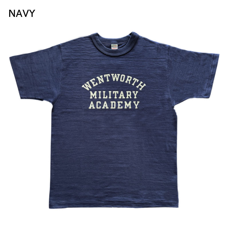 ウエアハウス Lot 4601 MILITARY ACADEMY 半袖 プリント Tシャツ