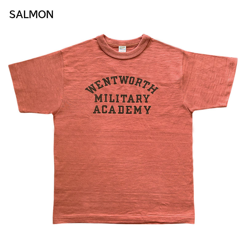ウエアハウス Lot 4601 MILITARY ACADEMY 半袖 プリント Tシャツ