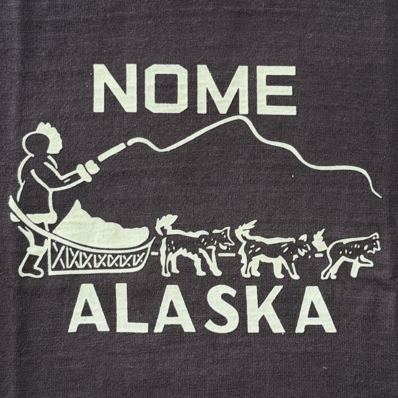 ウエアハウス Lot 4601 NOME 半袖 フロッキープリント Tシャツ