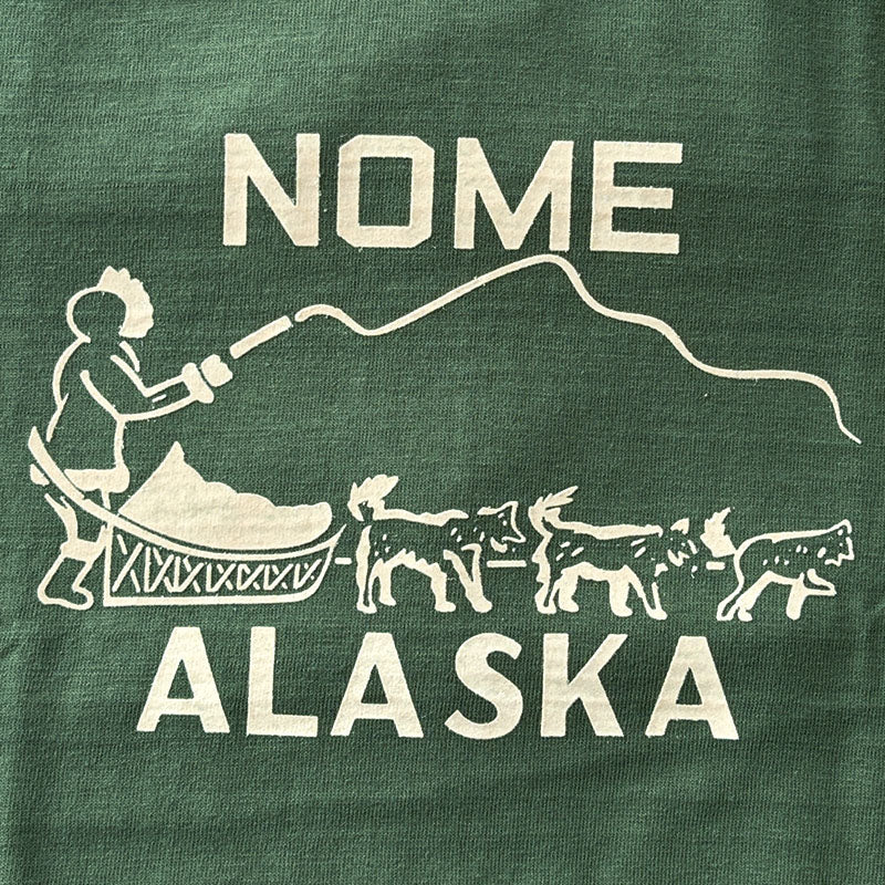 ウエアハウス Lot 4601 NOME 半袖 フロッキープリント Tシャツ
