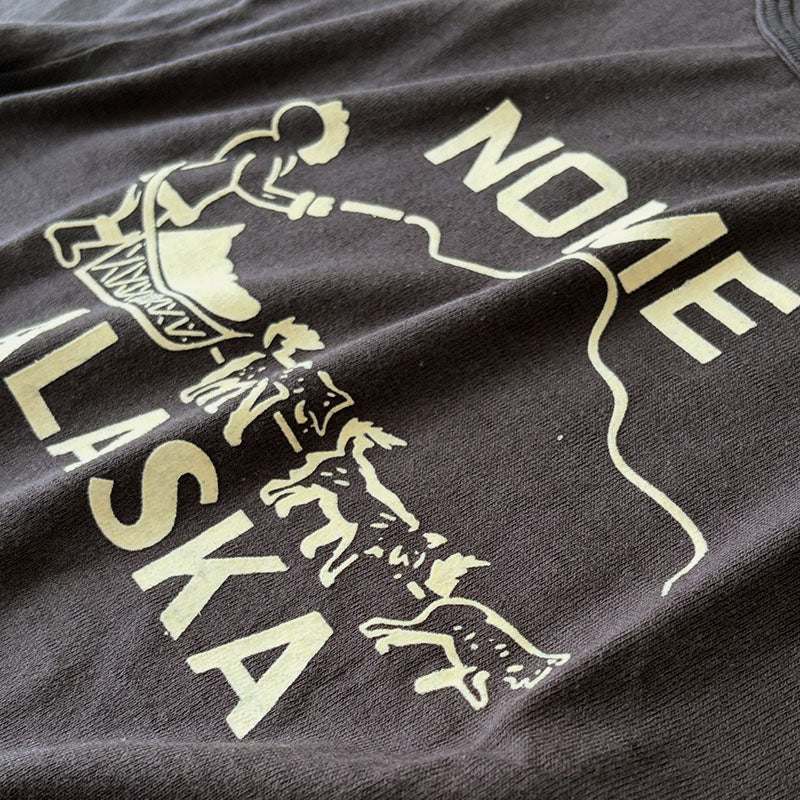 ウエアハウス Lot 4601 NOME 半袖 フロッキープリント Tシャツ