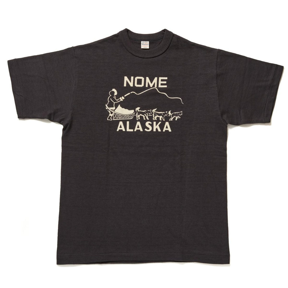 ウエアハウス Lot 4601 NOME 半袖 フロッキープリント Tシャツ