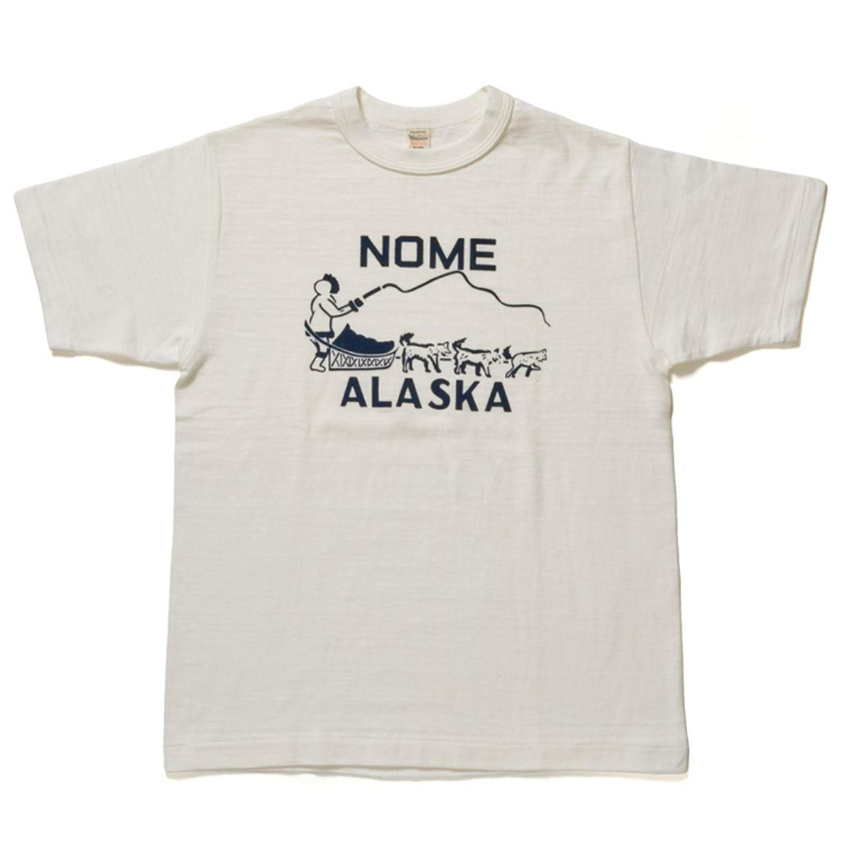 ウエアハウス Lot 4601 NOME 半袖 フロッキープリント Tシャツ