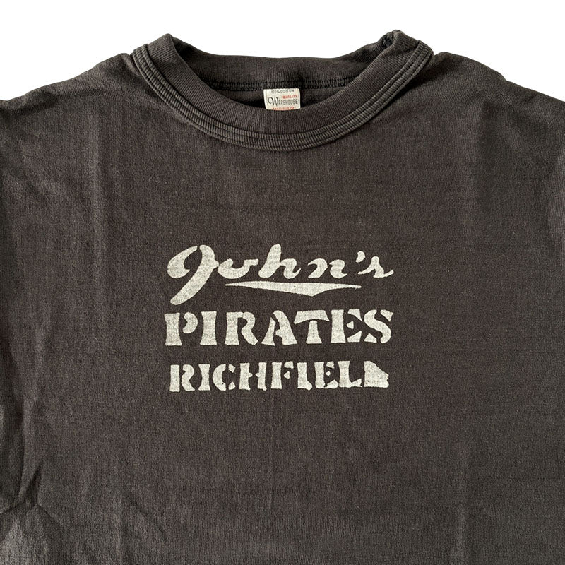 ウエアハウス Lot 4601 PIRATES 半袖 ステンシルプリント Tシャツ