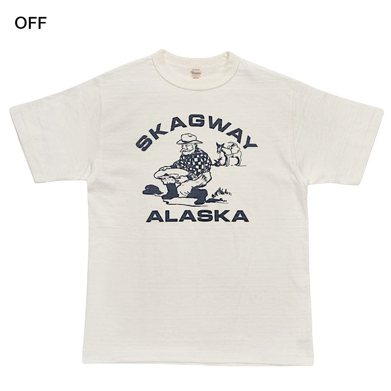 WAREHOUSE ウエアハウス Lot 4601 SKAGWAY 半袖 プリント Tシャツ