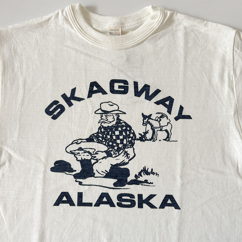 WAREHOUSE ウエアハウス Lot 4601 SKAGWAY 半袖 プリント Tシャツ