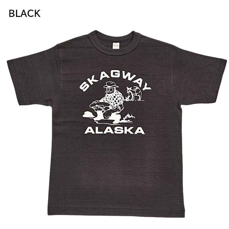 WAREHOUSE ウエアハウス Lot 4601 SKAGWAY 半袖 プリント Tシャツ
