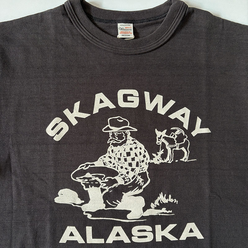 WAREHOUSE ウエアハウス Lot 4601 SKAGWAY 半袖 プリント Tシャツ